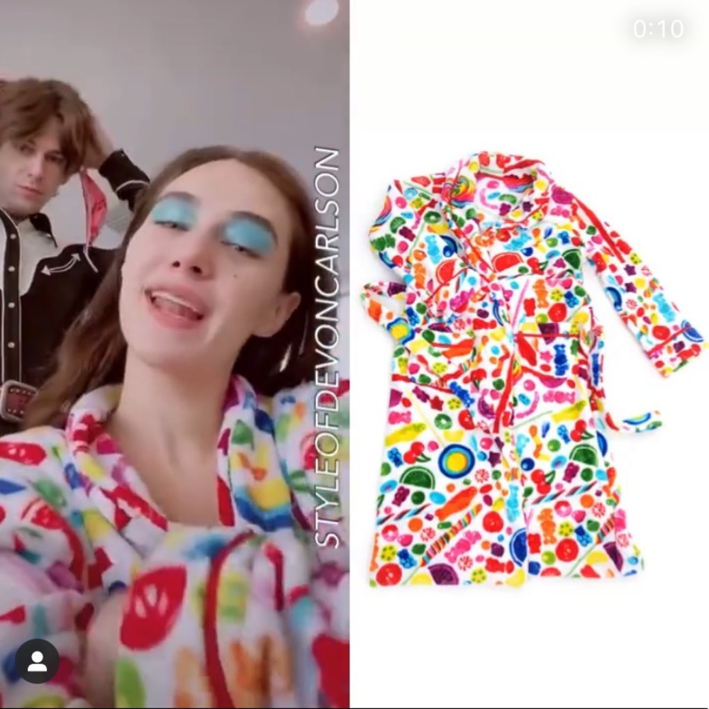 Dylan’s candy spill robe size S (fits like XS)